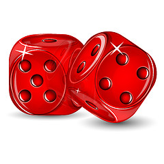 Image showing glossy dice