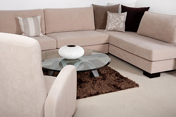 Image showing Living room modern home