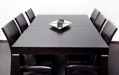 Image showing Modern dining table