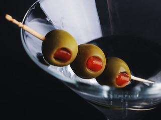 Image showing Martini glass