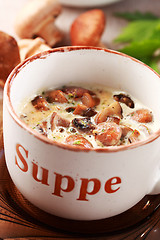 Image showing Mushroom soup