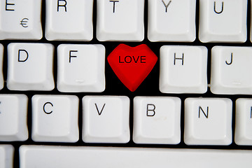 Image showing Love Key