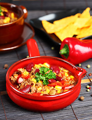 Image showing Chilli con carne