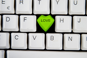 Image showing Love Key