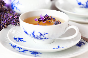 Image showing Lavender tea