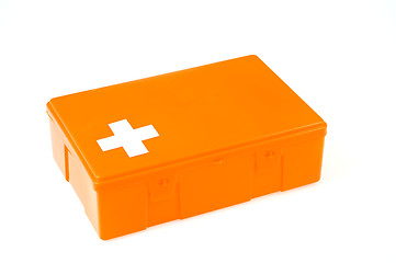 Image showing Closed first aid kit 