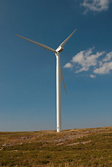 Image showing Wind turbines