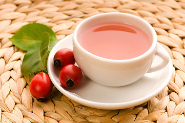 Image showing rose hip tea 