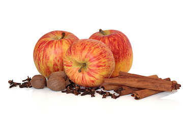 Image showing Apples and Spices