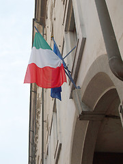 Image showing Italian flag