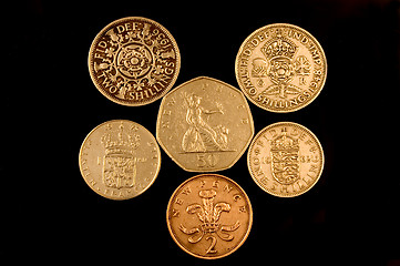 Image showing Old English Coins