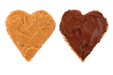 Image showing Peanut Butter and Chocolate Snack