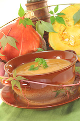 Image showing Pumpkin soup