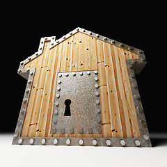Image showing safe wood house