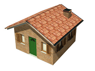 Image showing house model background