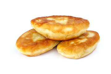Image showing Three fried pies