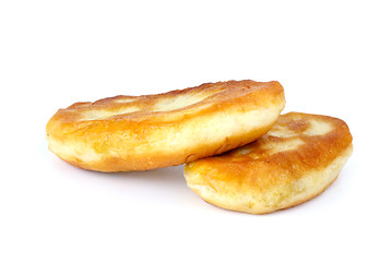 Image showing Two fried pies