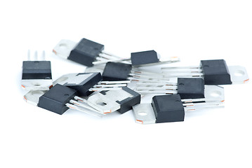 Image showing Some transistors