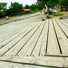 Image showing Regina beach boardwalk