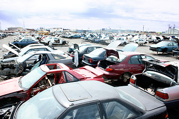 Image showing Auto junkyard