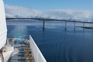 Image showing Bridge in Lofoten