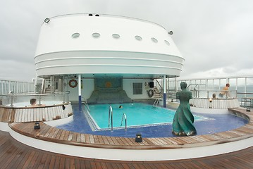 Image showing Hurtigruten - pool