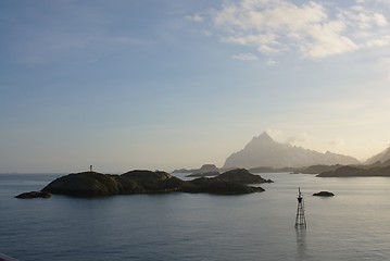 Image showing Lofoten seascape