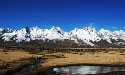 Image showing Landscape in winter