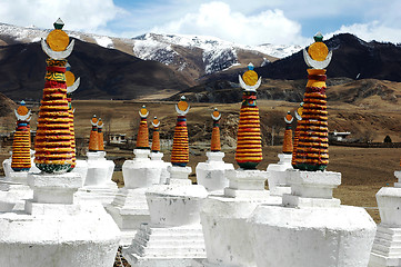 Image showing White pagoda