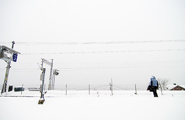 Image showing Wait for the Train