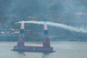 Image showing Michael Goulian (USA) in Red Bull Air Race 2009, Porto, Portugal