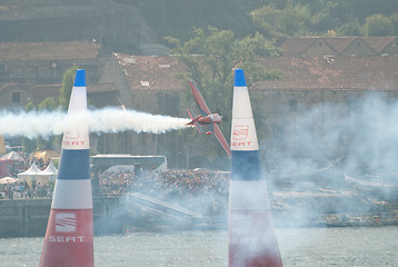 Image showing Nicolas Ivanoff (FRA) in Red Bull Air Race 2009, Porto, Portugal