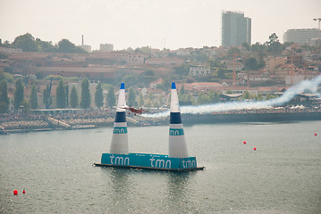 Image showing Nicolas Ivanoff (FRA) in Red Bull Air Race 2009, Porto, Portugal