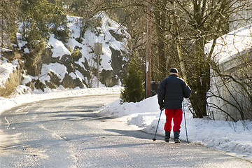 Image showing Winter Walk