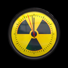 Image showing radioactive clock