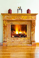 Image showing Fireplace