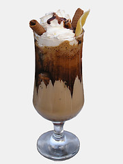 Image showing Cocktail with coffee