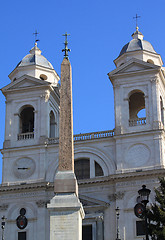 Image showing Trinita dei Monti, Rome