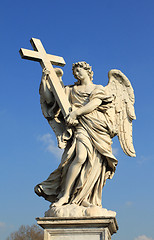 Image showing Ponte Sant Angelo, Rome