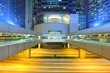 Image showing modern city at night