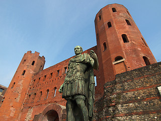 Image showing Julius Caesar statue