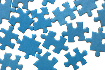 Image showing blue puzzle