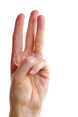 Image showing Three Fingers