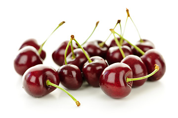 Image showing Fresh cherries