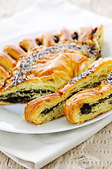 Image showing Poppy seed strudel