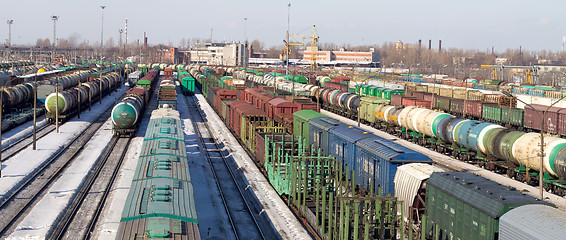 Image showing Freight Cars