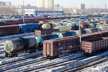 Image showing Freight Cars