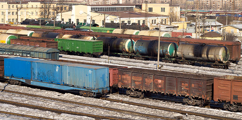 Image showing Freight Cars