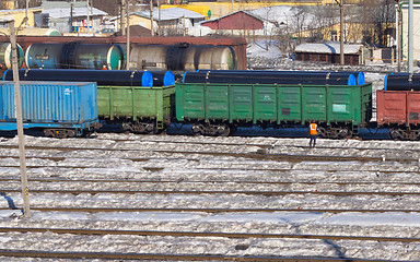 Image showing Freight Cars