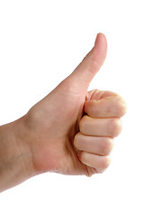 Image showing Thumbs Up